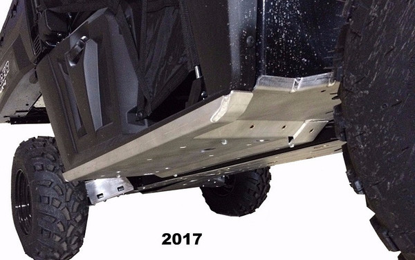Polaris Ranger 570 Full-Size 2-Piece Rock Slider & Floor Board Skid Plate Set by Ricochet Off-road