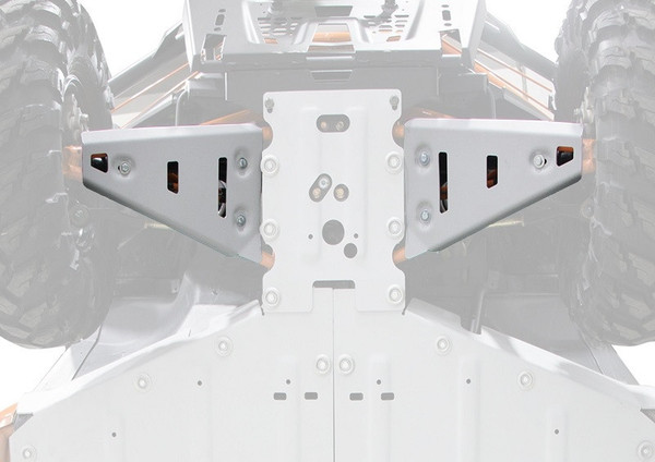 Polaris Ranger 1000/XP 1000 Alloy Front A-Arm Guards by Rival Powersports
