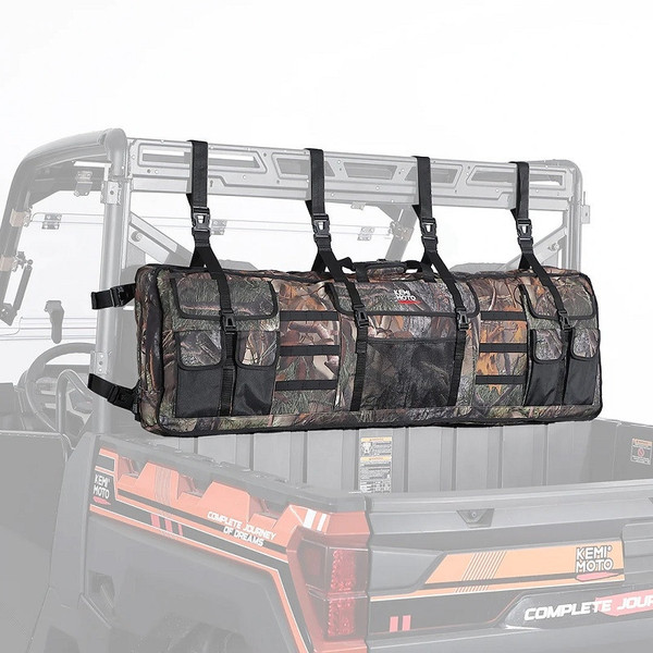 Polaris Ranger Double Gun Holder Tool Rack for Hunting Gear by Kemimoto