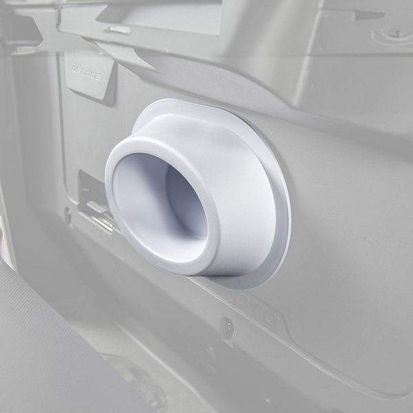 Polaris Ranger Angeled Speaker Pods for 6x9 Speakers (White, 2Pcs) by Kemimoto