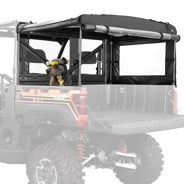Polaris Ranger Soft Cargo Camper Bed Cover Rack by Kemimoto