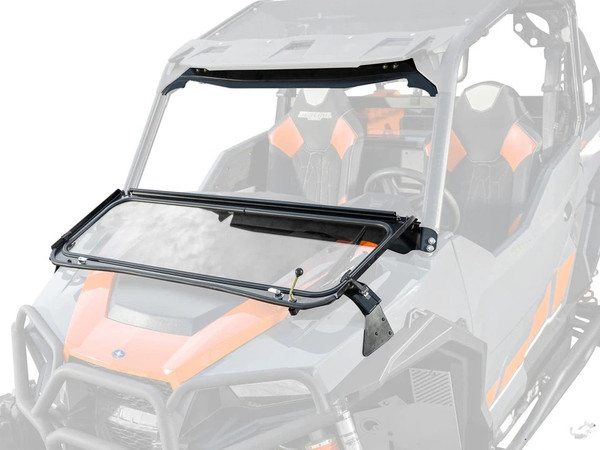 Polaris General 1000 Flip-Down Glass Windshield by SuperATV