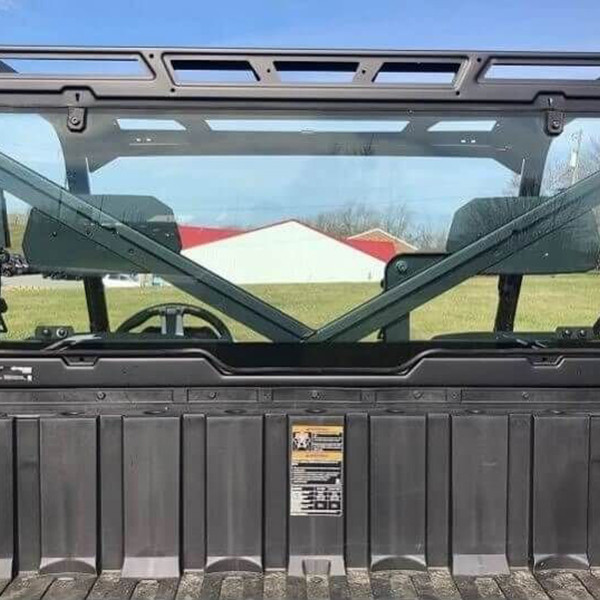 Polaris Ranger 500/570 Glass Rear Windshield by Falcon Ridge