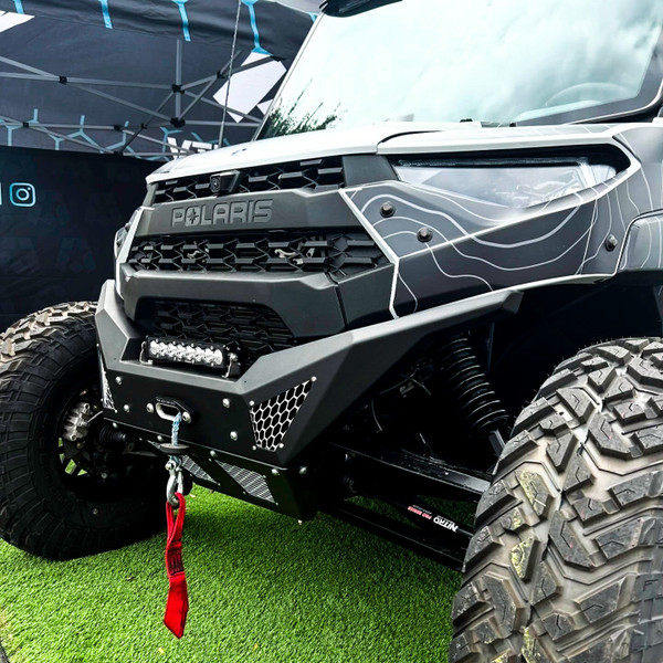 2016-24 Polaris Ranger XP1000 X-Plorer Series Front Bumper and Winch Mount by SDR