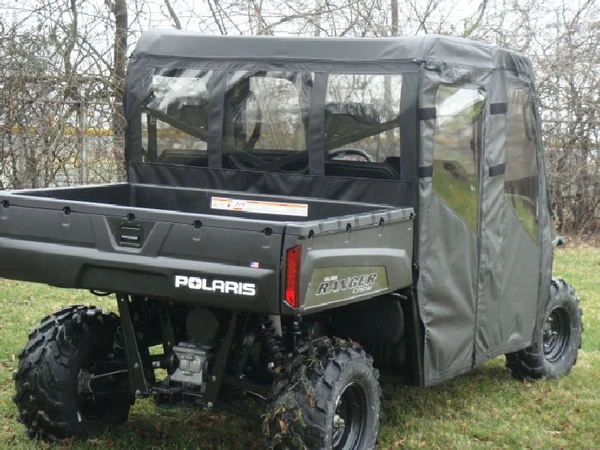 Polaris Ranger Crew 570-6/800 Full Cab Enclosure for Hard Windshield by 3 Star Industries