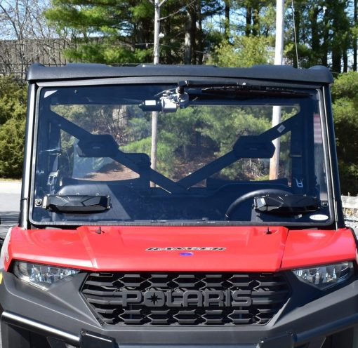 Polaris Ranger 1000 | XP-1000 | XP Kinetic | Crew Front Vented Poly Windshield by Curtis