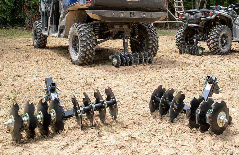 ​Working The Soil With Polaris Ranger Big Buck And Small Buck Disc Plow Systems