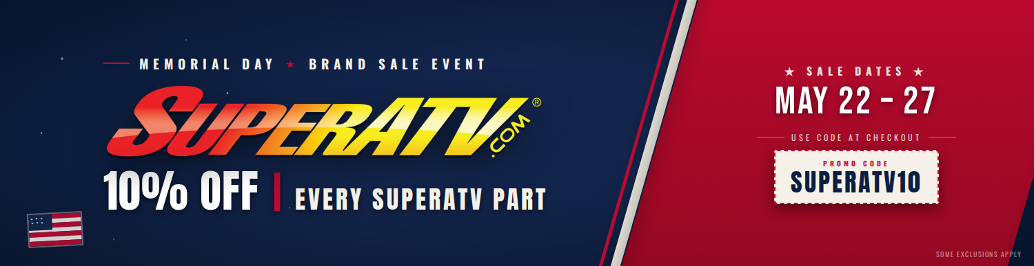 2026 SuperATV Memorial Day Sale