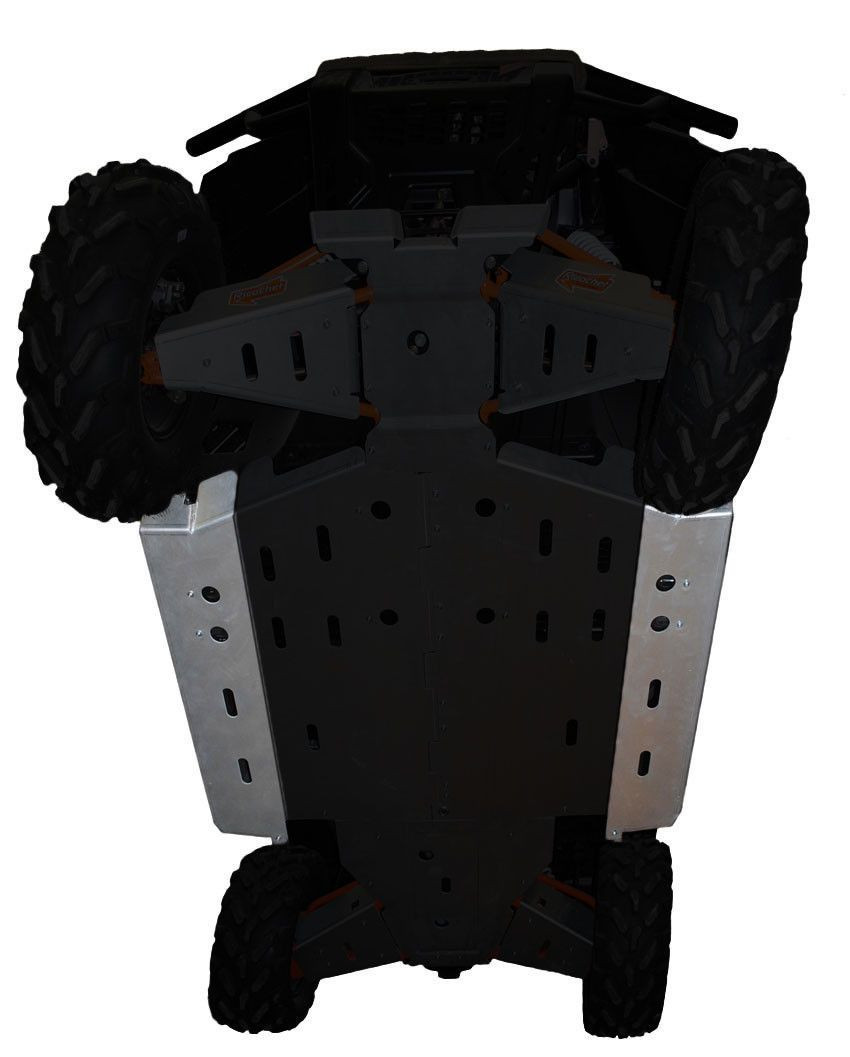 Ranger XP 900 / XP 1000 2-Piece Rock Slider Set (Aluminum) - Ricochet