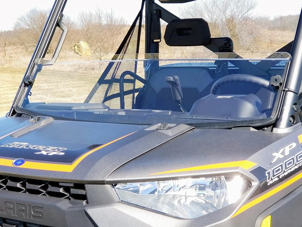 Polaris Ranger 800/XP 900 Half Windshield with Hard-Coat by Spike