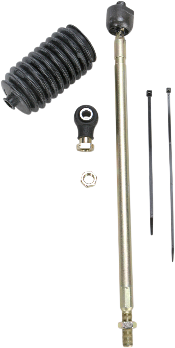 Polaris Ranger 700 / 800 / 900 Heavy Duty Left Rack/Pinion Tie Rod End Kit  Black Brass by Moose