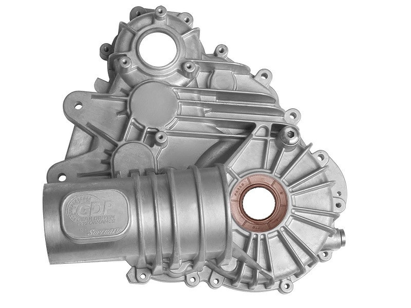 Polaris Ranger Transmission Case Left Snorkel Side by SuperATV