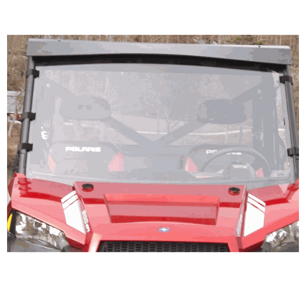TWOM Full Front Windshield For Polaris Ranger Full Size XP 900 1000 570 – Clear PMMA