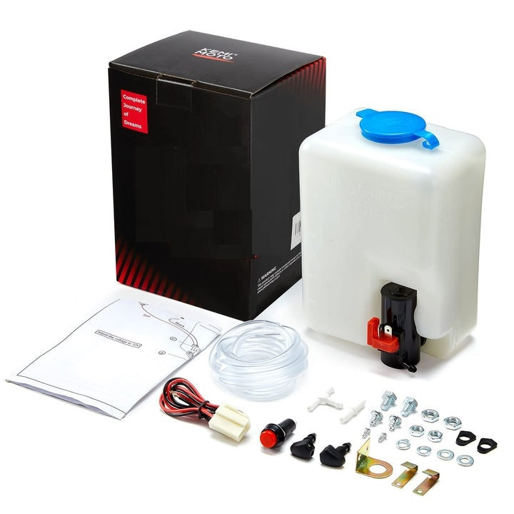 Kameo100！ Enhance Visibility with Kemimoto's Windshield Washer Pump Kit