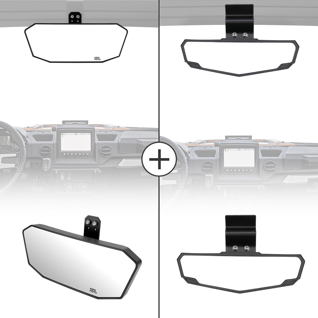 Polaris Ranger XP 900/ XP 1000 Upgraded Rear View Mirror & Rear