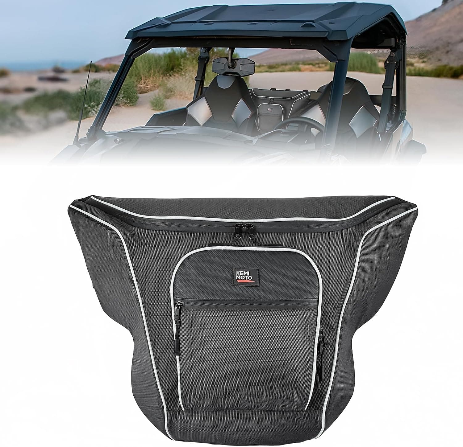 Polaris General Center Seat Bag by Kemimoto B0113-17523-BK