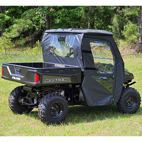 Polaris Ranger 570/800 Soft Doors and Rear Window - With Zipper by