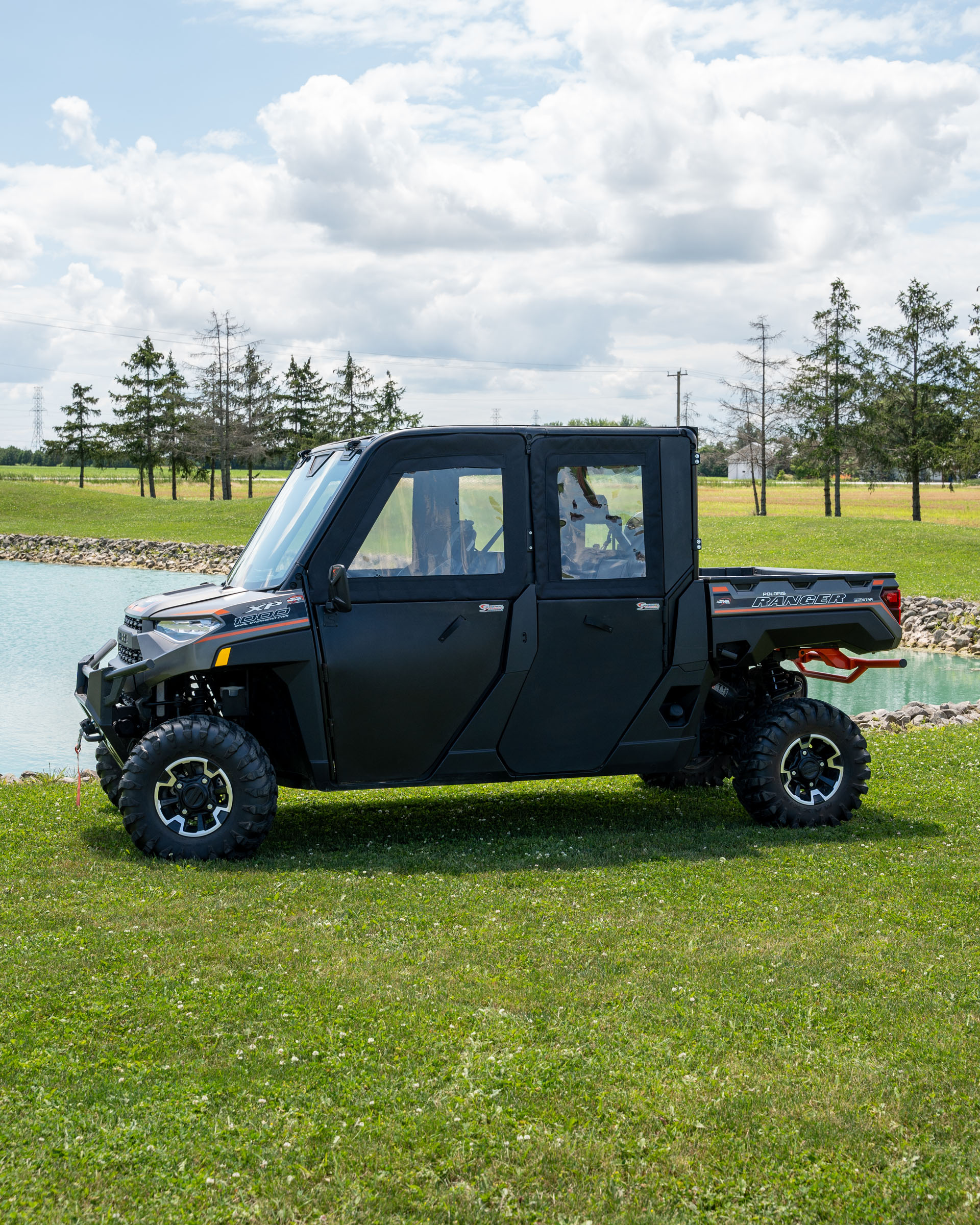 Polaris unique Rimember mono palette セット Polaris Ranger Crew 1000/XP 1000 Convertible Full/Half Doors Kit