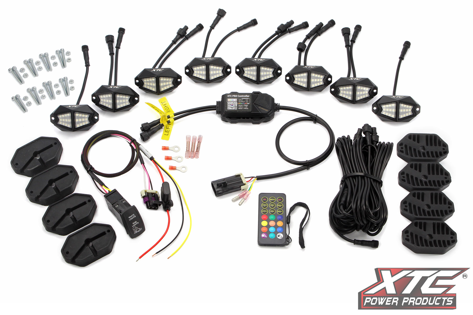 Polaris Ranger X-Lites RGB+W Rock Light Kit with Turn Signal