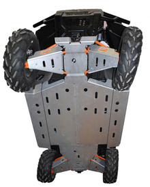 Polaris Ranger XP 900/XP 1000 10-Piece Complete Skid Plate Set (Aluminum) by Ricochet