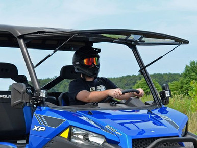Polaris Ranger XP 570 Scratch-Resistant Flip Windshield by