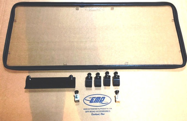 Polaris Ranger Midsize 500/570/EV Rear Windshield by EMP