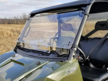 Polaris Ranger XP 900/XP 1000 Folding Windshield (Scratch Resistant) by Spike