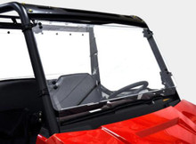 Polaris Ranger 500/570 Folding Windshield (Scratch Resistant) by Spike