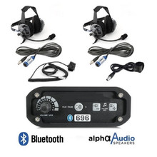 Polaris Ranger 2-Place Intercom with BTU Headsets by Rugged Radios 696-2P-BTU-EPR