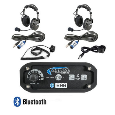 Polaris Ranger 2-Place Intercom with AlphaBass Headsets by