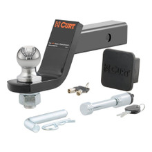 Polaris Ranger Towing Starter Kit With 2 Ball (2 Shank, 7,500 Lbs., 2 Drop) by Curt