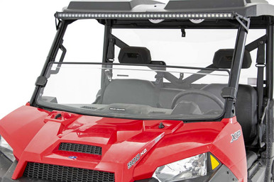 Polaris Ranger 900 / XP 1000 Half Windshield (Scratch Resistant) by Rough Country