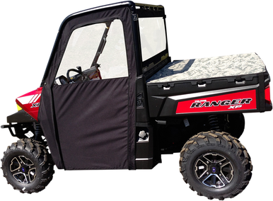 Polaris Ranger XP 900 Side Enclosures Black by Moose