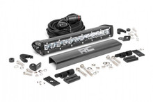 Polaris Ranger 12-inch Cree LED Light Bar - (Single Row | Chrome Series) by Rough Country
