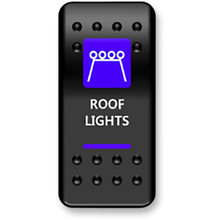 Polaris Ranger Roof Light Rocker Switch by Moose