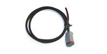 Polaris Ranger 2′ Power Wire with Deutsch 2 Pin Connector On One End by XTC Power Products