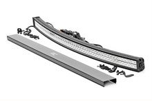 Polaris Ranger 54 Curved Cree LED Light Bar - (Dual Row | Chrome Series with Cool White DRL) by Rough Country