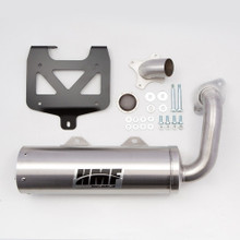 Polaris General 1000 Blackout Slip On Exhaust System (Quiet) by HMF Racing