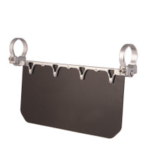 Polaris Ranger 12” Wide Sun Visor Solid Black Shield by Axia Alloys