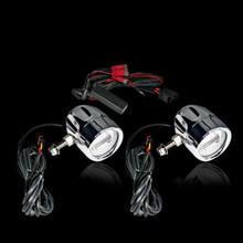 Polaris Ranger Probeam Universal Motorcycle LED Halo Fog Lamps by Custom Dynamics