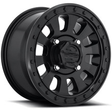 Polaris Ranger Fuel Tactic D630 Satin Black Wheel Set by Fuel Off-Road