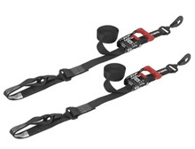 Big Top Bonnet Wheel Tire Ratchet Strap Tie-Down Set For Polaris RZR XP 900/1000/800