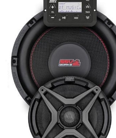 Polaris Ranger XP1000 3 Speaker Audio System by SSV Works RG4-3A-XX