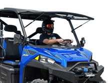 Polaris Ranger XP 1000 Folding Windshield (Scratch Resistant) by SuperATV