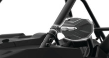 Polaris Ranger 1.75” ROPS Photon Sideview Mirror With Cast Aluminum Body & Bezel by Seizmik (Lifetime Warranty)