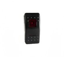 Polaris Ranger LED Rocker 12-Volt On/Off Red Switch by Race Sport Lighting