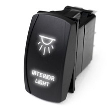 Polaris Ranger Rocker Switch w/ White LED Radiance Interior Lights by Race Sport Lighting