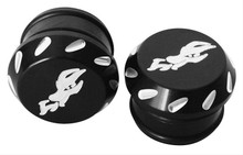 Polaris Ranger Racing Billet Tube End Caps 1.5 Black Anodized by DragonFire