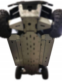 Polaris Ranger Crew 570-4 2-Piece Rock Slider & Floorboard Skid Plate Set by Ricochet Off-road