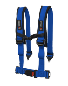 Polaris Ranger Four Point Harness Blue by Moto Armor